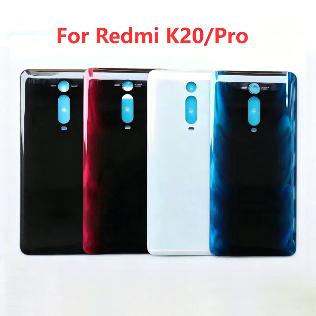 Redmi K20 / K20Pro ฝาหลังแบตเตอรี่ด้านหลังฝาหลังกระจกซ่อม K20 Pro