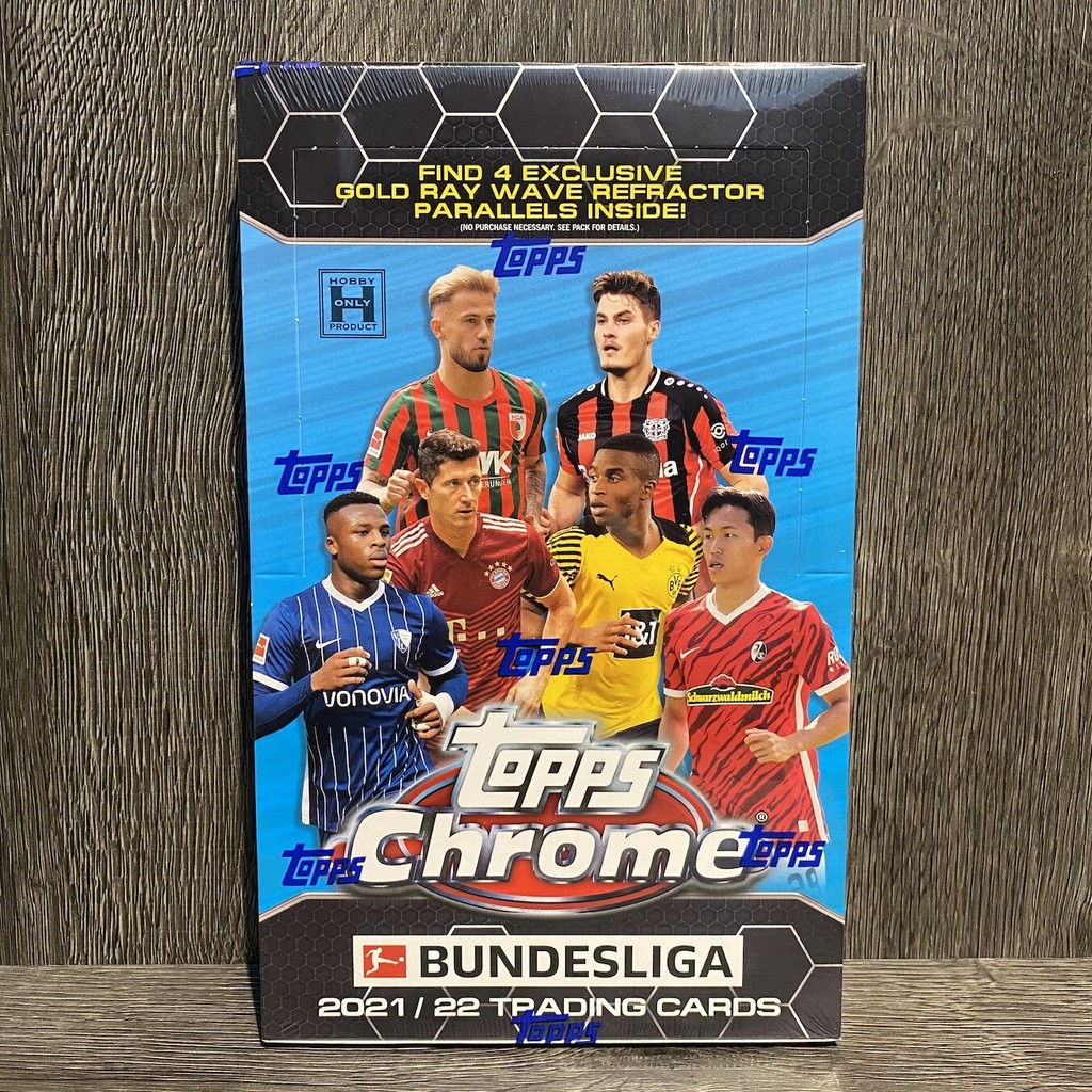 21-22 Topps Bundesliga TC Chrome Lite Chrome Lite Football Star Card Box