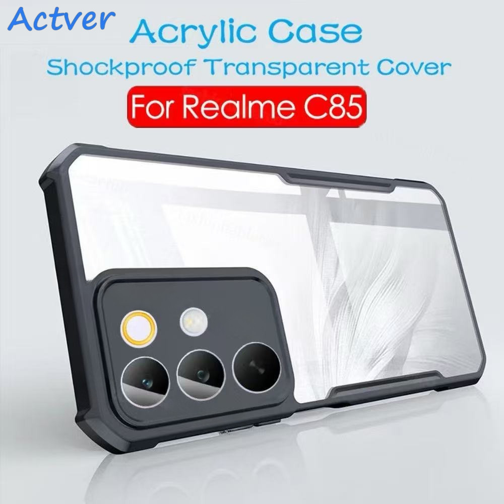 ⚡️ส่งจากไทย⚡️HHL แข็ง เคสกันกระแทก เคสใส สำหรับ Realme C85 Realme C63 Realme C53 Realme Note70