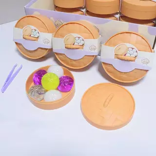 FG ผ่อนคลาย Sensory เกี๊ยวของเล่น 6 ชิ้น Mini Bun Squeezable นุ่มความเครียดบรรเทา Squishy ชุด HS