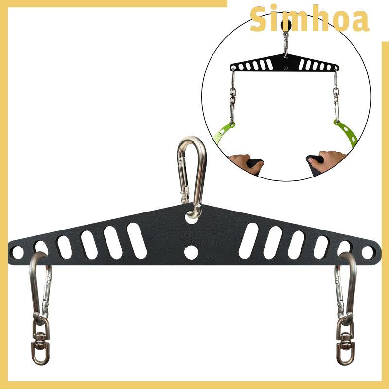 [SIMHOA] เพาะกายยิมสายเคเบิลสิ่งที่แนบมาเหล็ก Spreader Bar สําหรับรอกชั้นวางระบบ LAT ดึงลงอุปกรณ์เสริม T Bar
