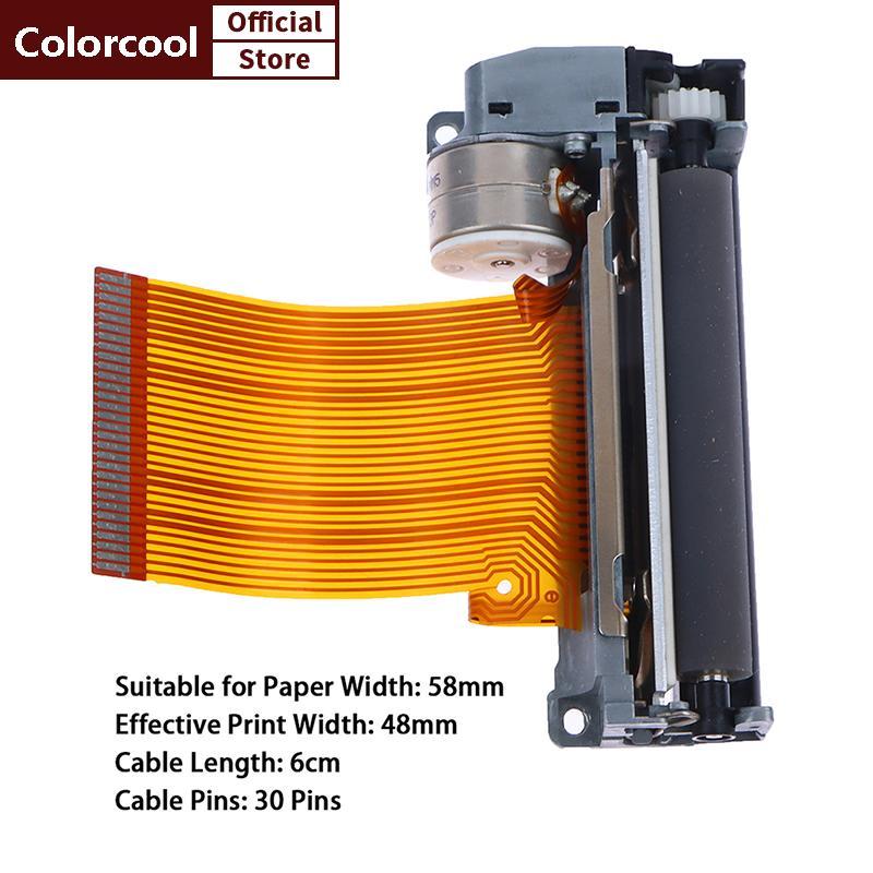 TH Oril หัวพิมพ์สําหรับ FTP-628MCL101 กลไกเครื่องพิมพ์ความร้อน 58 มม.ใบเสร็จรับเงิน Printhead FTP-62