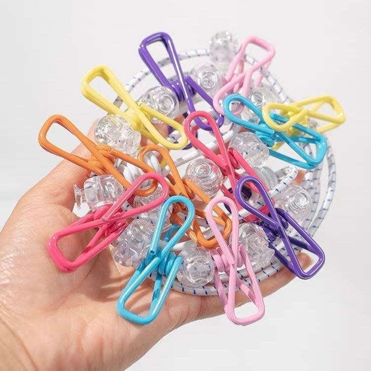 [旅行便携] 晾衣绳带夾子 免打孔 防風 摺疊 [Travel Portable Clothesline with Clips Hotel Hanging Rope n3BB2y1W8L0520