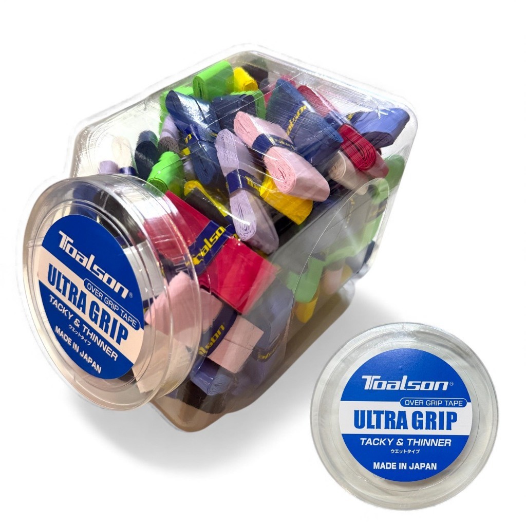 Toalson  tennis Ultra grip บาง หนึบ กระชับ ผ้าพันด้าม เทนนิส Overgrip ของแท้ พร้อมส่ง