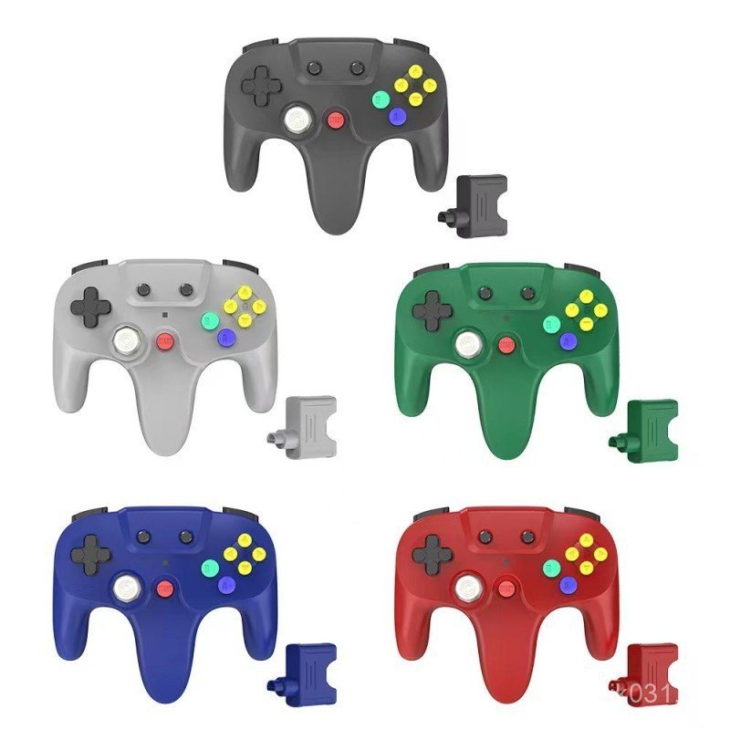 Wireless N64 Handle Game N64 Host Private Model Handle Game 2.4G Game Nintendo Ready Stock Handle BP