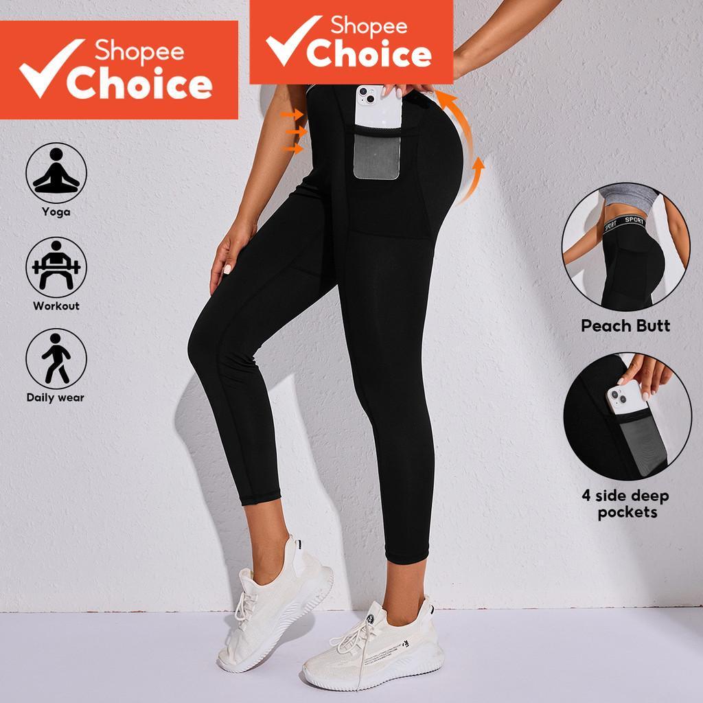 BR17-OCT24-B-3-กางเกงรัดรูปกีฬาพร้อมกระเป๋าข้าง-SLB17BR265