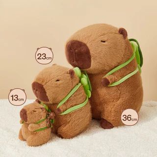 Oldlaiben 23/35/45cm หมอนตุ๊กตาเต่าคาปิบาราน่ารัก capybara ตุ๊กตาคาปิบาร่า คาพีบาร่า ของขวัญวันเด็ก