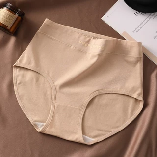 angel🪶【เอวสูง M-2XL】กางเกงชั้นใน เอวสูง เป้าผ้าฝ้ายแท้ เนื้อผ้านุ่ม ใส่สบาย ระบายอากาศได้ดี เอวกว้าง ทรงยืดหยุ่นสูง