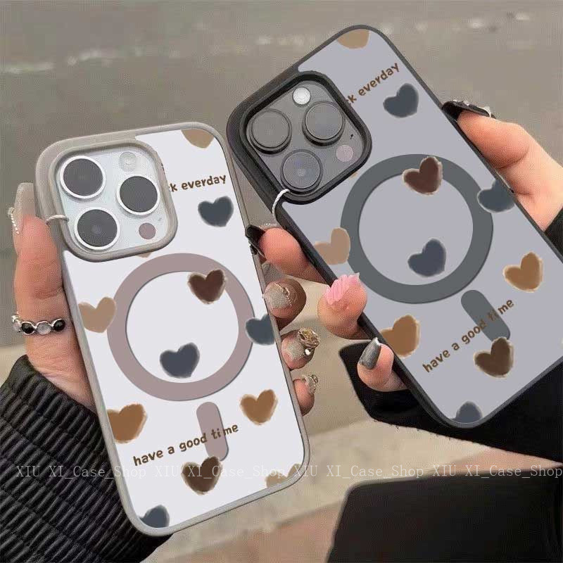 🍃เคส Apple รองรับ iPhone เคสไอโฟน 17 AIR 16 15 14 13 12 11 PRO MAX PLUS เคสโทรศัพท์แม่เหล็ก-BXMSCX27