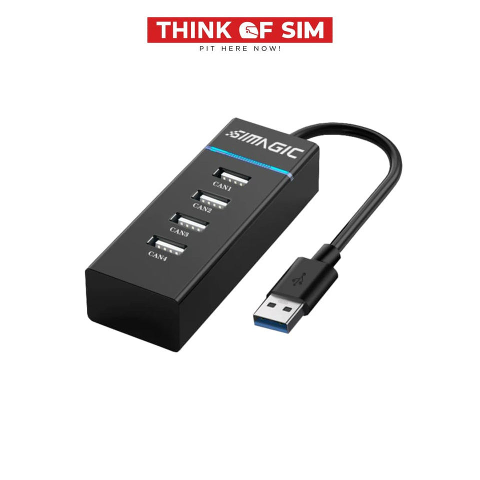 Simagic Wheelbase USB Extender (CANBUS Hub) [กล่องขยายสัญญาณ / รองรับระบบ CANBUS / ของแท้ 100%]