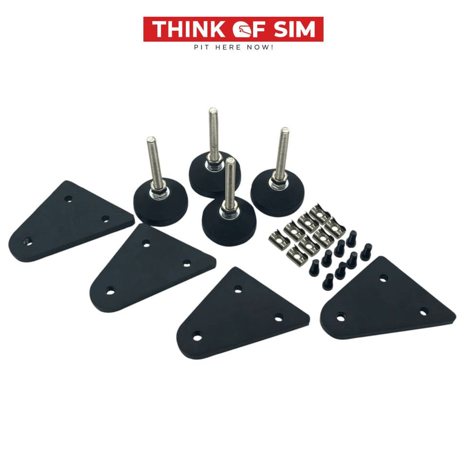 Trak Racer Stabilizing Feet and Floor Protectors for TR80 Lite, TR80, TR120, TR160