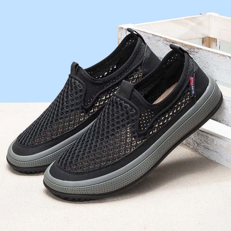 [Thick-Soled RK-Thick-Soled Net Shoes] Summer Mens Net Shoes Mens Shoes Mens Casual Shoes Net Shoes 