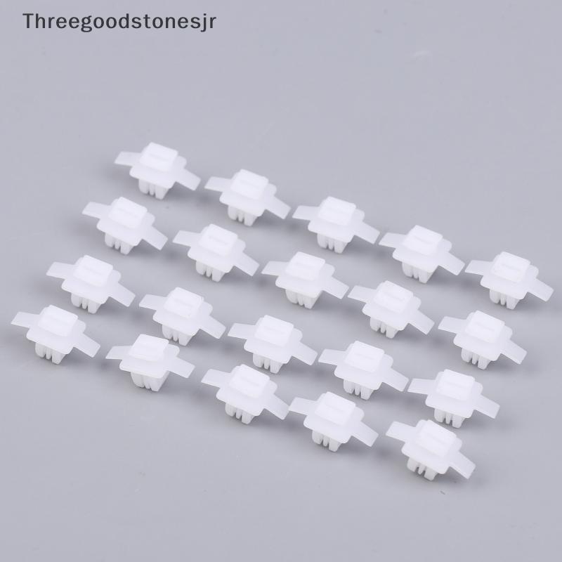 TGST 20PCS ด้านข้างกระโปรง Sill Moulding ฝาครอบล้อ Arch Flare Trim Moulding คลิปสําหรับ CR-V Civic P