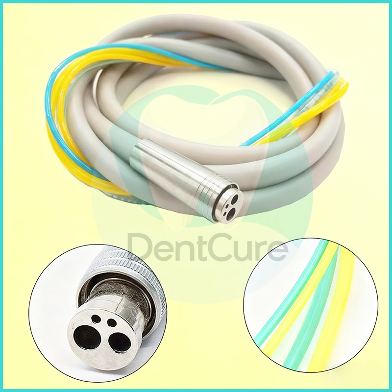 Dental Handpiece Hose Tubes 4Holes for Dental Air Turbine Motor use for High Speed Handpiece Dental 