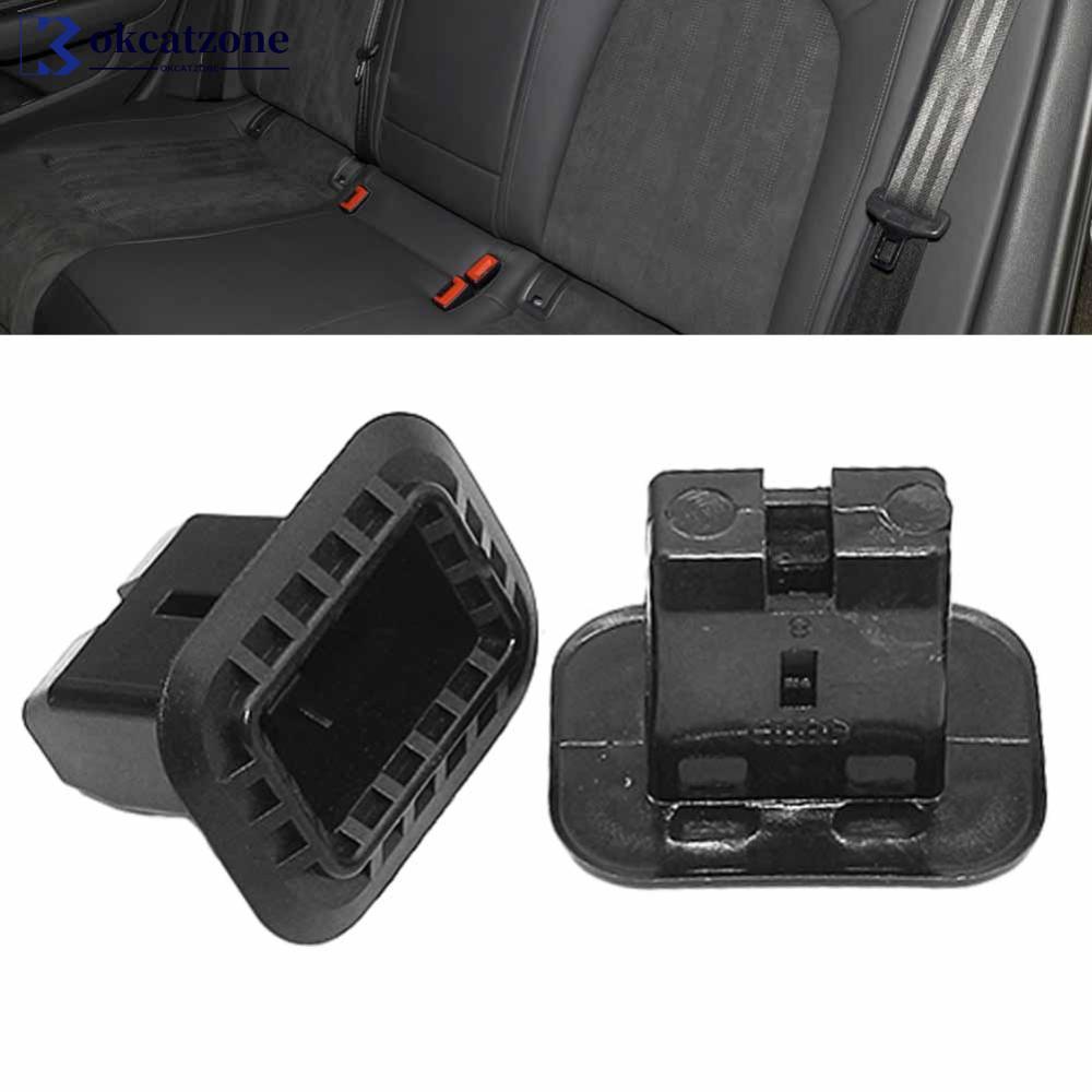 OKCATZONE 2 ชิ้นรถที่นั่งด้านหลังเบาะรองนั่งกรอบ Grommets สําหรับ Audi A4/Avant 2001-2008 A6/Avant 1