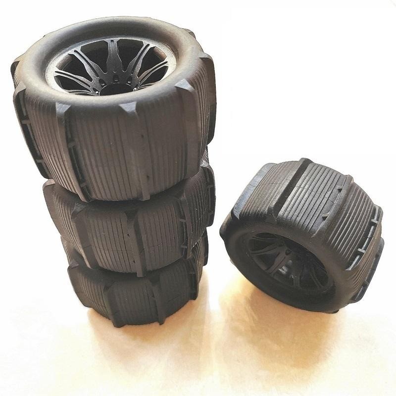 ล้อเดิม/ยางสําหรับ MJX Hyper Go 14210 1/14 R/C รถ/รถบรรทุกอะไหล่ 4 ชิ้น/เซ็ต