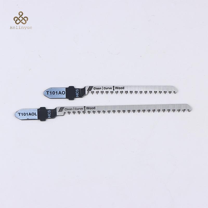 HELINYUE 5 ชิ้น T101AOL T101AO ใบเลื่อยจิ๊กชุด 20 Tpi, T-Shak, สําหรับการตัดที่แม่นยําและทําความสะอา
