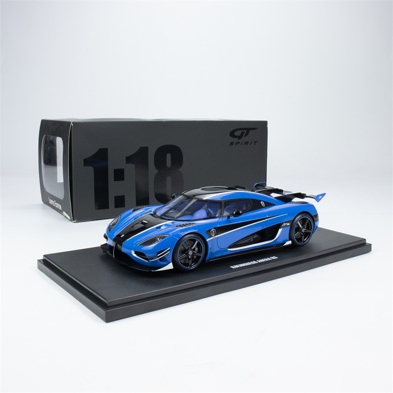 GT Spirit 1: 18 Consceg Agera RS Blue CLDC Global Limited 888 CLDC028 ป้ายไปรษณีย์ตรวจสอบหลังจากใบเส