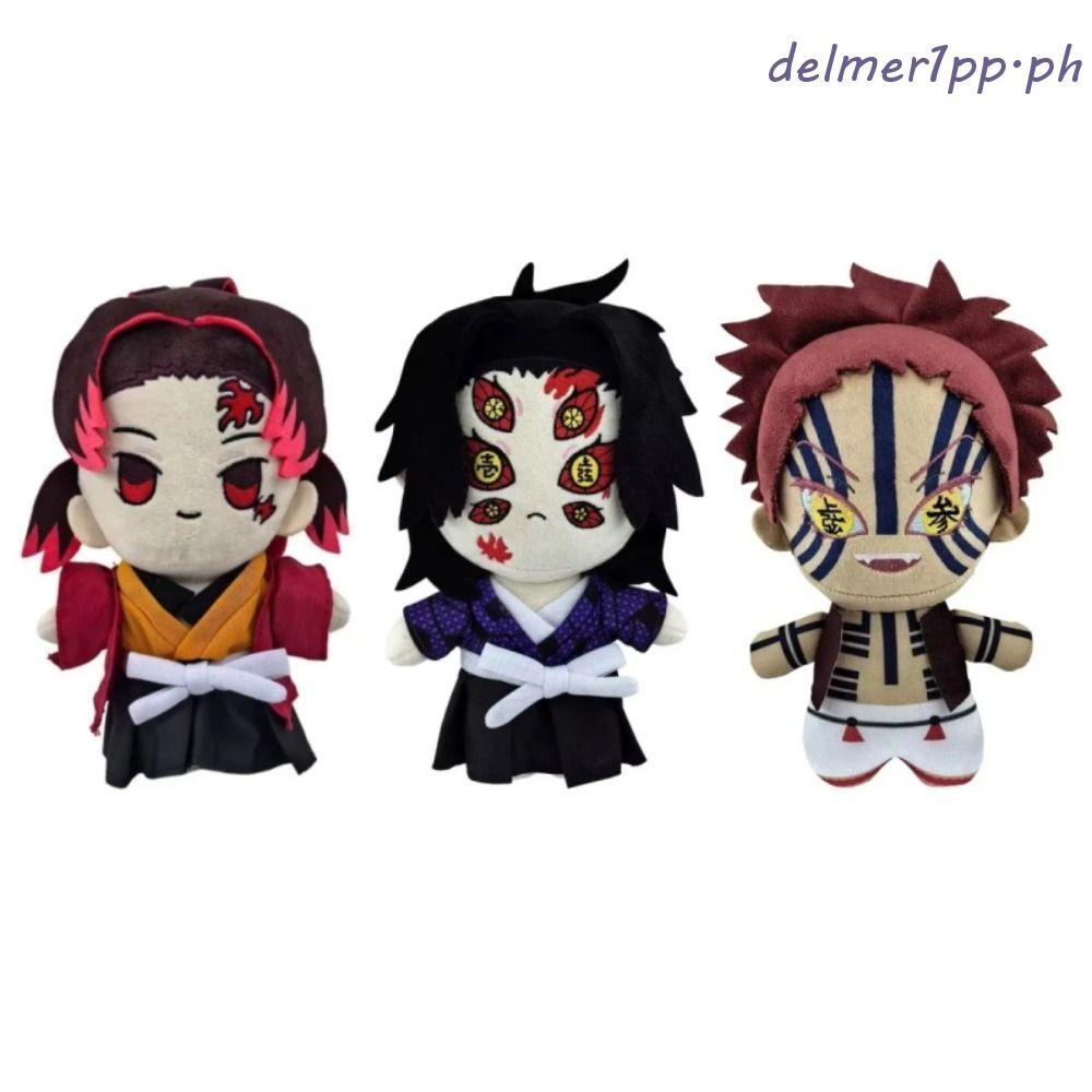 DELMERHOME Demon Slayer Plush,อะนิเมะอุปกรณ์ต่อพ่วงตกแต่งบ้านตุ๊กตาTsugikuni Yoriichi,สําหรับแฟนน่าร