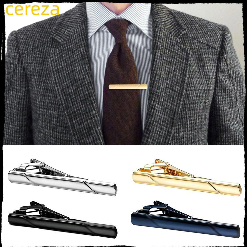 CEREZA Tie Clip Metal Business Upscale Tie Pin