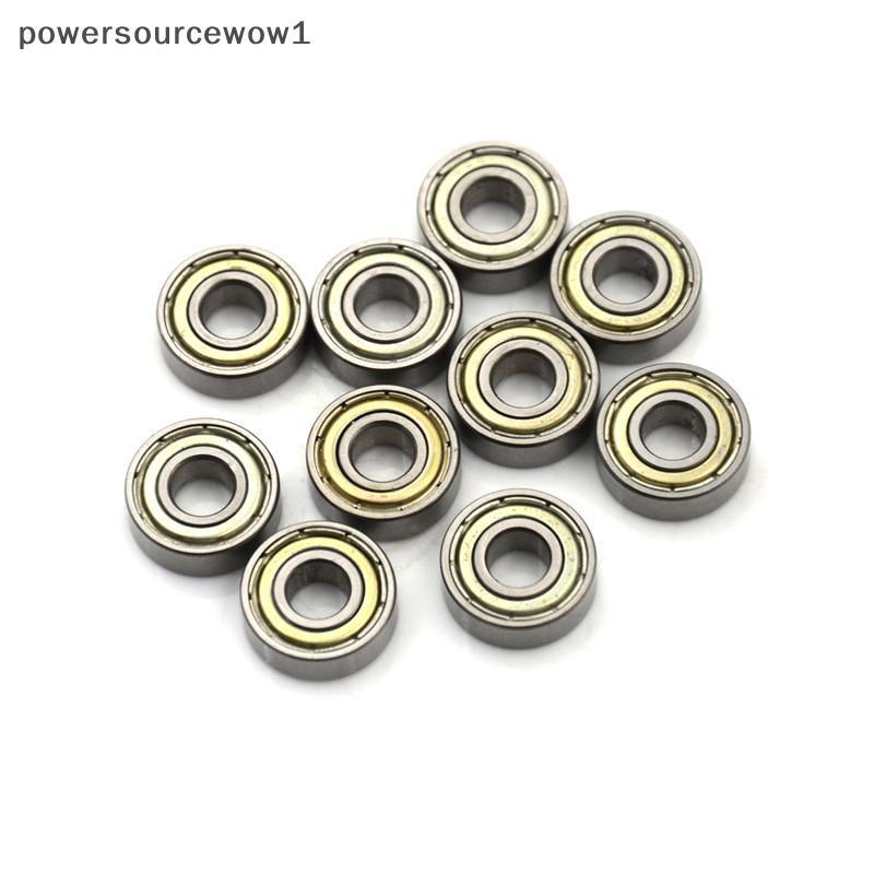 WOW 10PCS 696ZZ Deep Groove Miniature Ball Bearing 6X15X5mm โลหะ Mini Bearing TH