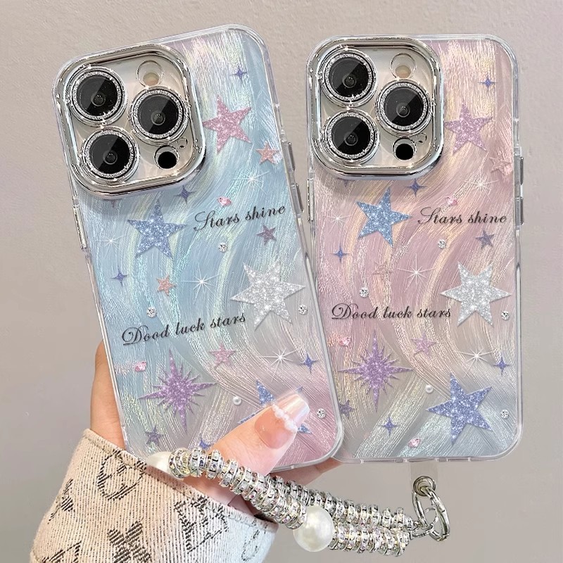 Color Star Apple 17/16/15 Phone Case Simple Protective Case Unique 2.1
