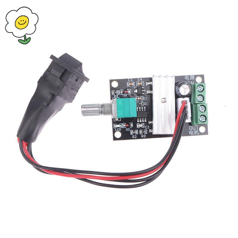 {}maoyting} DC 6V 12V 24V 3A PWM Motor Speed Controller ปรับความเร็วได้ DC Motor Driver Forward Reve