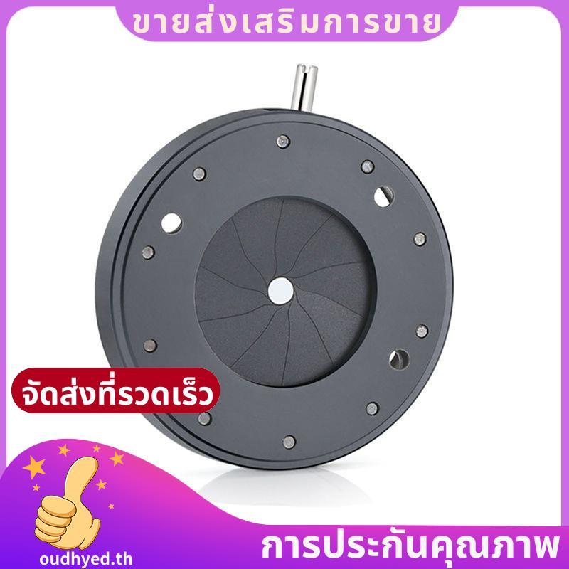 1.5-17MM รูรับแสงด้วยตนเองปรับ Mechanical Iris ไดอะแฟรม Iris ไดอะแฟรมสําหรับกล้องดิจิตอลกล้องจุลทรรศ