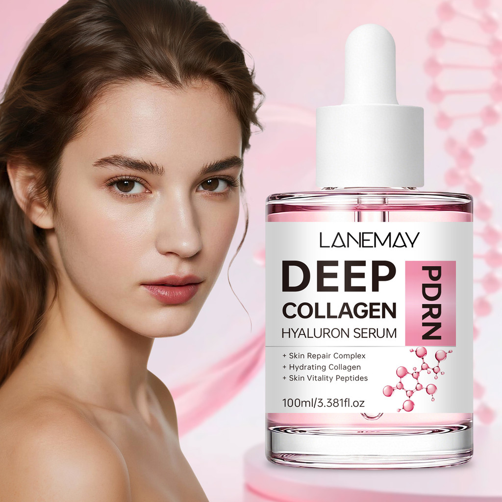 คอลลาเจนล้ําลึก 100 มล. PDRN Hyaluron Salmon DNA + Hydrolyzed Collagen + Multi Peptides, Hydrating &