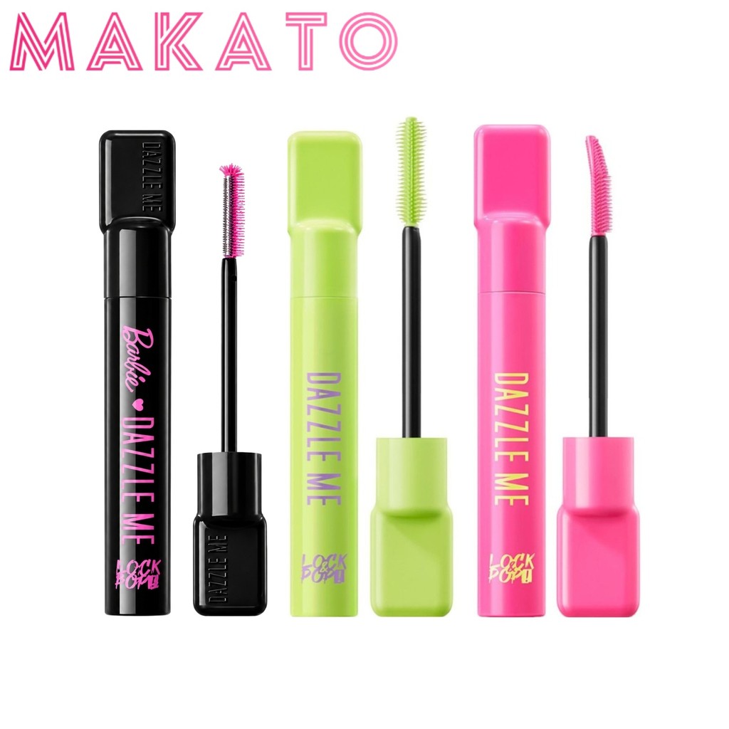 Barbie x DAZZLE ME Lock & Pop! LongLASHting - VoluMAXing - 3D Curling Mascara แดซเซิล มี มาสคาร่า
