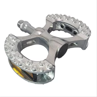 MKS LAMBDA Bicycle Pedals - Silver and Black Options