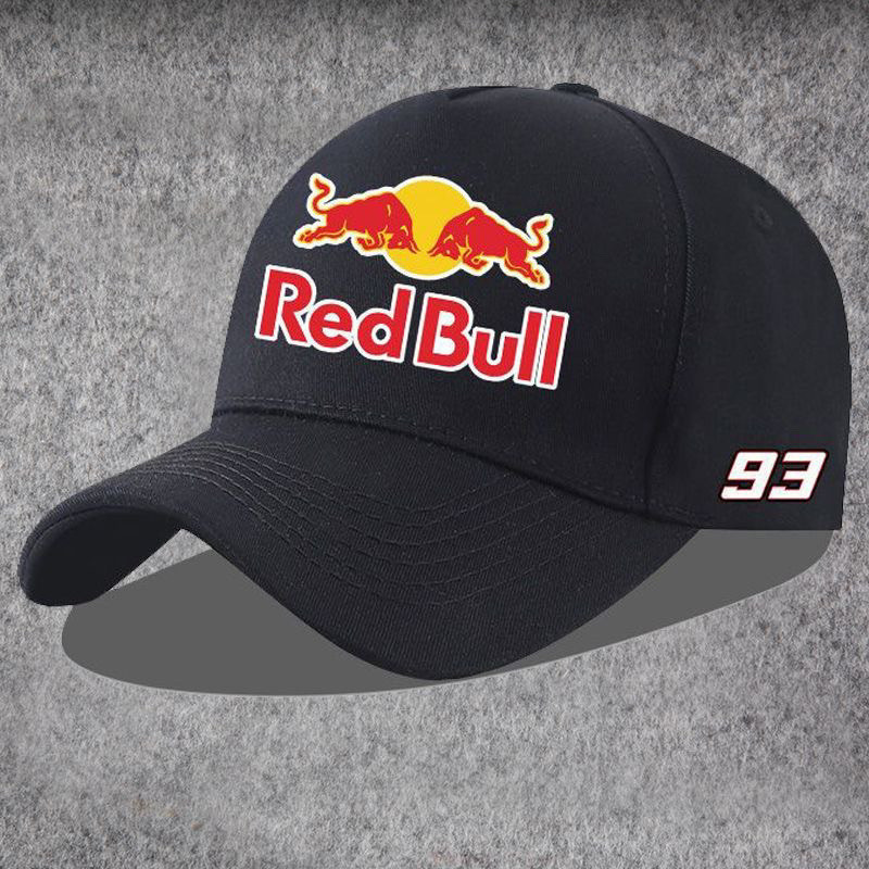 Redbull redbull redbull Co-Branded Racing จักรยานเสือภูเขา Maquis No. 93หมวกเดียวกันชายเบสบอลหมวกบัง