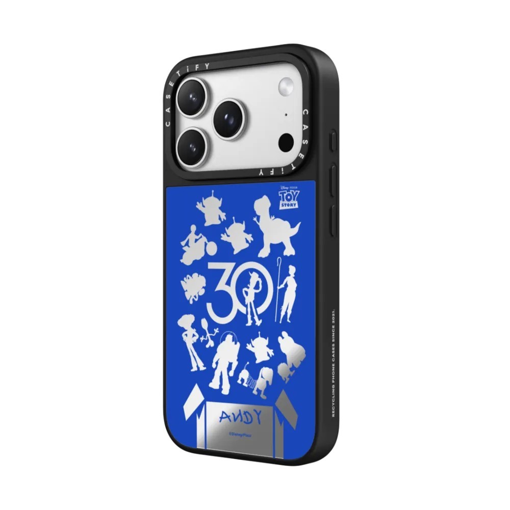 Disney Pixar Toy Story Magnetic,เคสโทรศัพท์กระจกสีเงินสําหรับiPhone 17 16 15 14 13 12 Pro Max Plus Air - รูปที่ 2