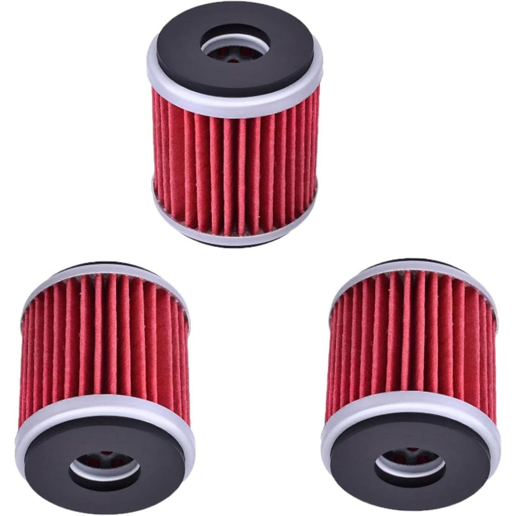 ใช้งานร่วมกับกรองน้ํามัน 3 แพ็คใช้งานร่วมกับ Yamaha 450 YFZ450 YFZ450R YZ250F YZ250FX YZ450F YZ450FX