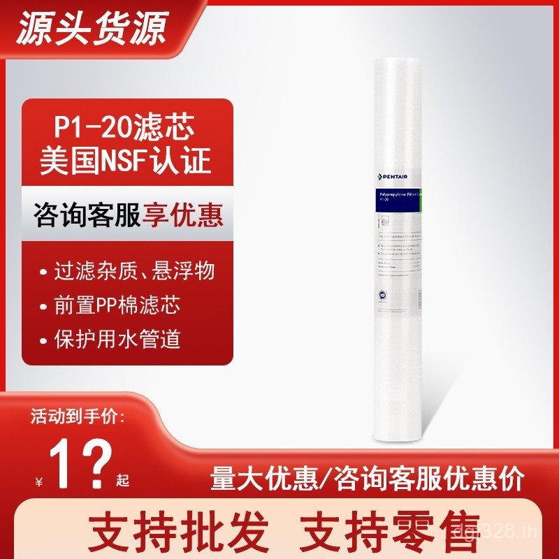 67 ซม.Paint 1 ได้รับการรับรองกรอง NSFPENTEKP5-20 ไมครอนกรอง PPPP ผ้าฝ้ายอเมริกัน 67 ซม.กรอง U3OL