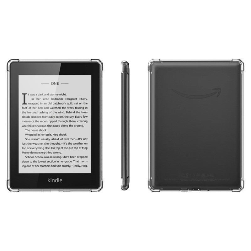 Kindle Paperwhite3/Paperwhite2/Paperwhite1 (DP75SDI) เคสป้องกันถุงลมนิรภัยโปร่งใส 6 นิ้ว [จัดส่งในวั