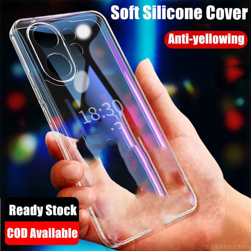 นุ่มซิลิโคนใสสําหรับOppo A6 Pro iQoo Z10R Vivo V60 5G Vivo V60 Lite 4G 5G Itel S26 Ultra Super 26 Ul