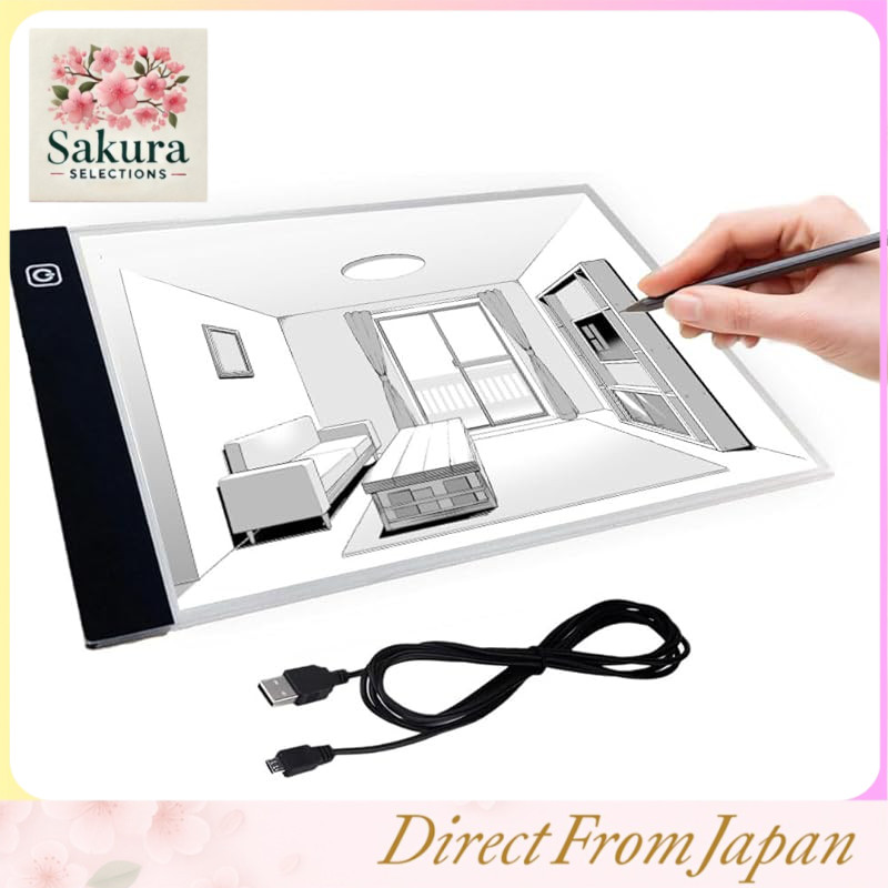 (TC-select) Trace Table A4 Light Table Tracing Board Tracing Board LED Manga Anime Drafting 3-Level 