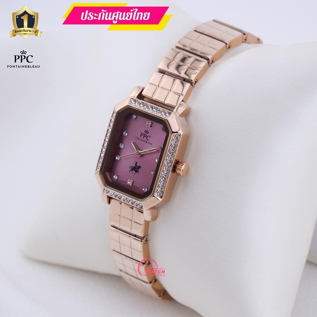 PPC FONTAINEBLEAU PPC-EF16นาฬิกาผู้หญิงPPCนาฬิกาPPC FONTAINEBLEAUสุดหรูของแท้ประกันศูนย์ไทย