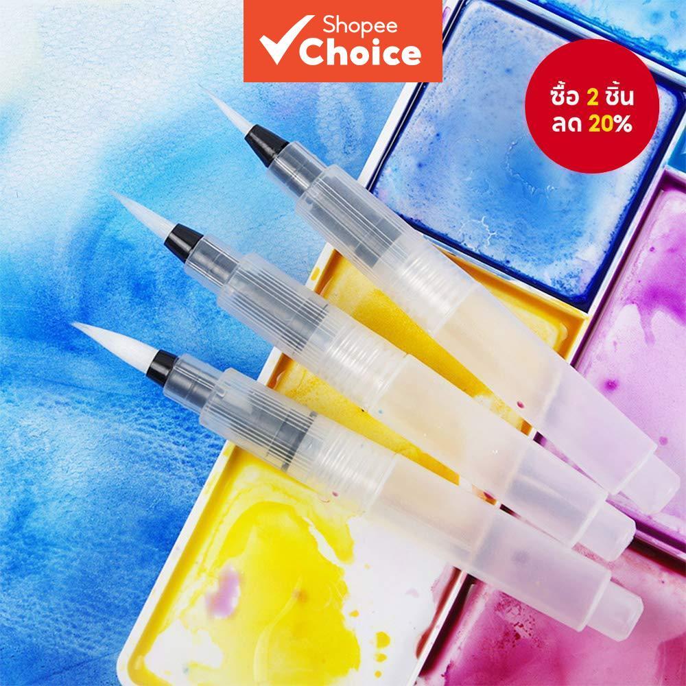 3ชิ้น/เซ็ตขนแปรงนุ่มใช้ทุ่มเทสีน้ําภาพวาดวาดปากกาน้ําแปรงปากกา