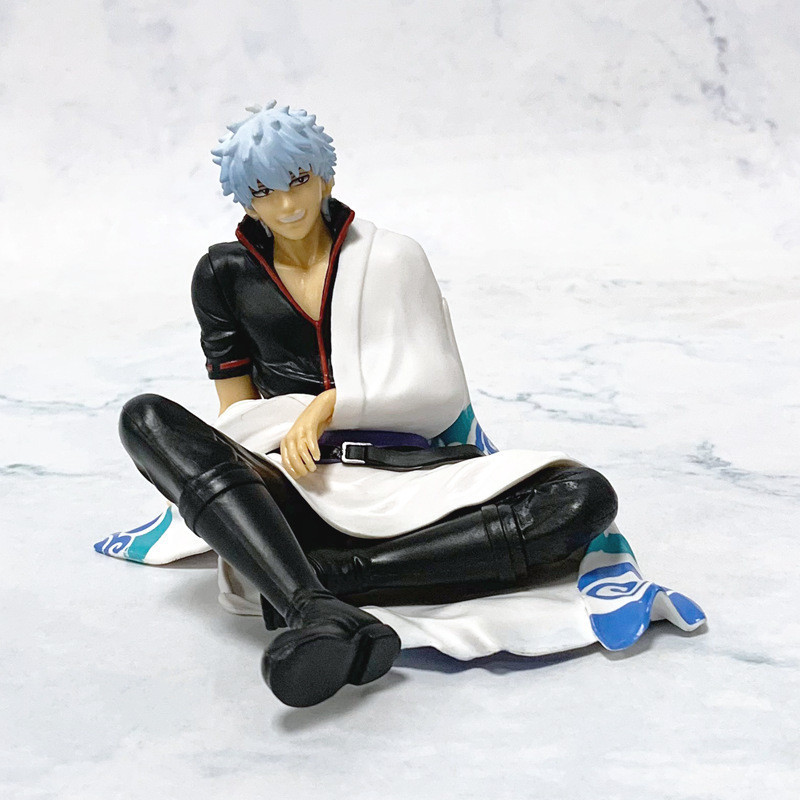 Gintama Sakata Gintoki Katsura Kotaro Yorozuya ตลก Chibi รูป - 8.5 ซม.PVC อะนิเมะรุ่นสะสมของขวัญ