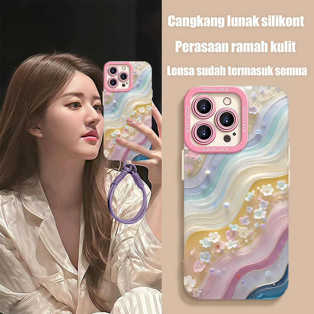 GANTUNGAN HP CaseเหมาะสําหรับiPhoneกรณีiPhone11 11pro 11promax iPhone 12 12pro 12Promaxโทรศัพท์มือถื