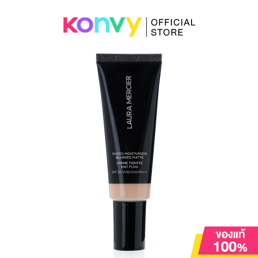 Laura Mercier Tinted Moisturizer Blurred Matte SPF30 45ml #1C Cameo ลอร่า เมอซิเอ ทินท์มอยเจอร์ไรเซอร์สูตรคุมความมัน.