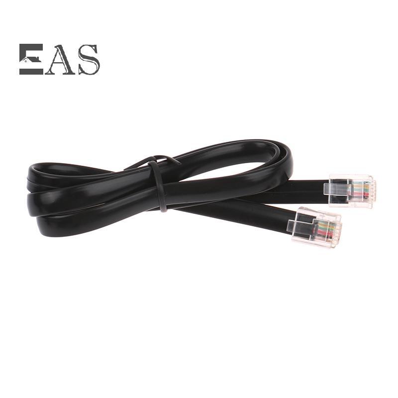 [EA] RJ12 6P6C ST-4 ST4 Autoguide กล้องสําหรับ Ioptron Auto Guide iEQ30 Ieq45 Kabel คริสตัลหัวโทรศัพ