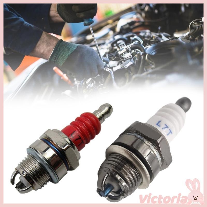 VIC Performances หัวเทียน L7T เสา 3 ด้านสําหรับเบนซินเครื่องตัดแปรงลูกโซ่