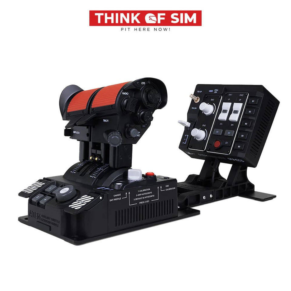 VKB Sim STECS Throttle System – Max | Ultimate Modular HOTAS Controller | Adjustable Detent & Hall S