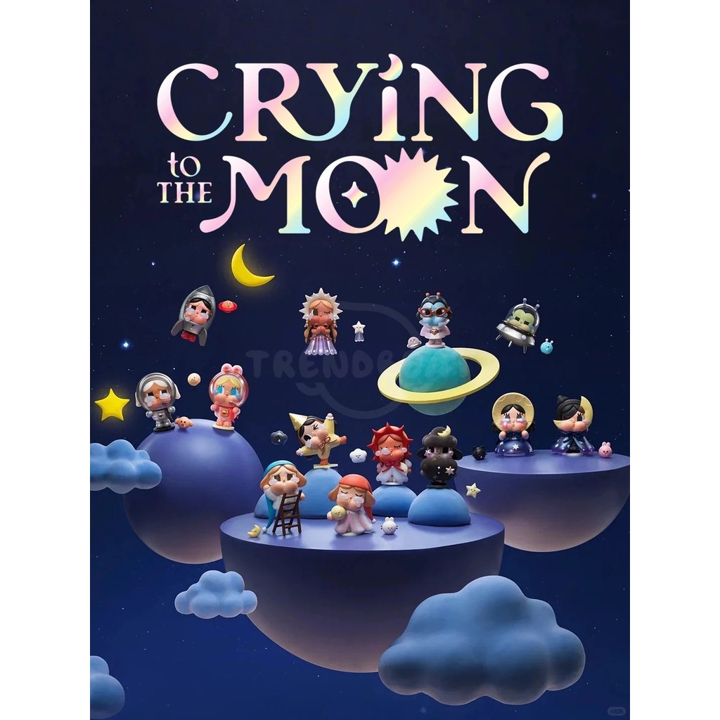 Crybaby The Runaway Moon Series กล่องตาบอดทํามือ CRYBABY 3MS5 จริงๆ