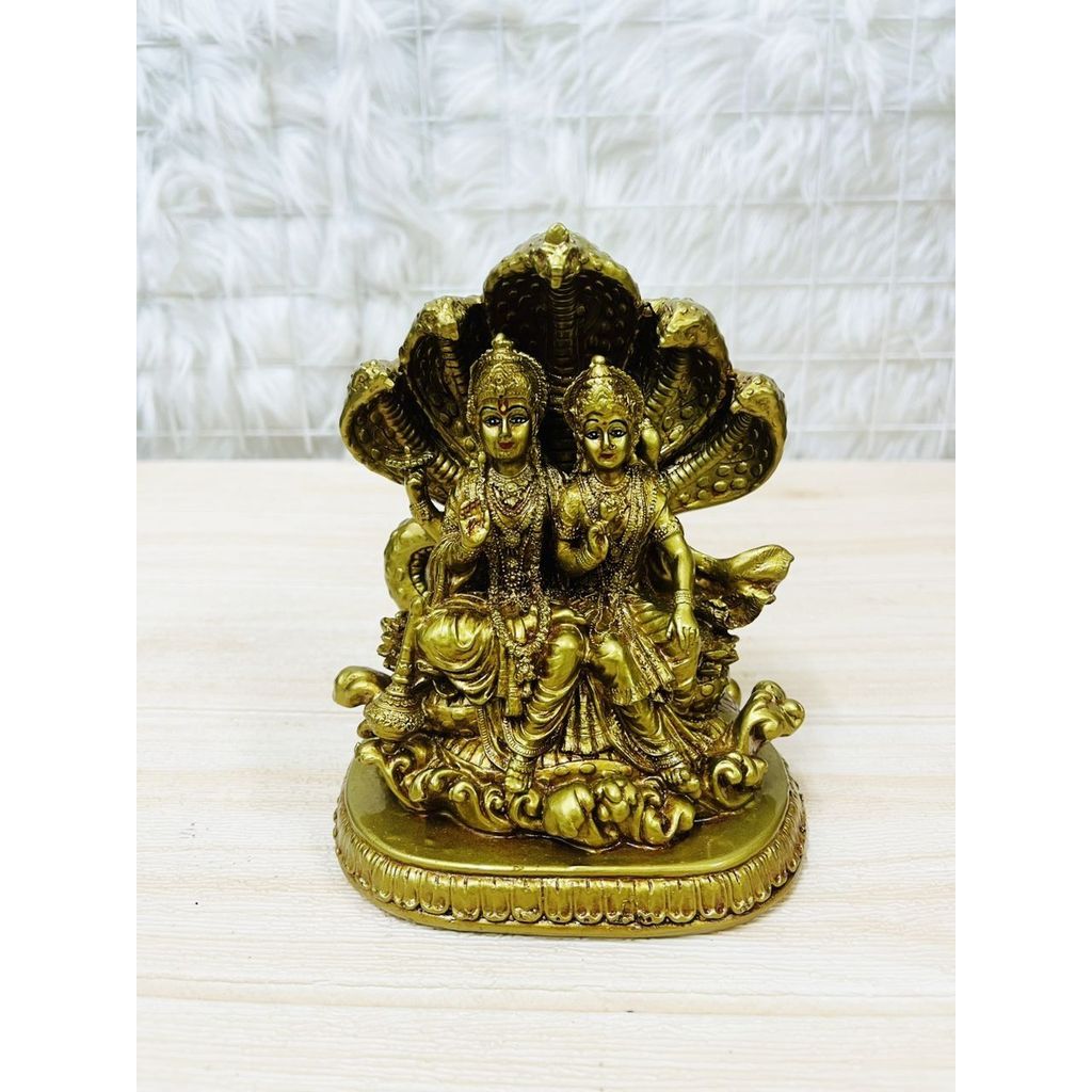 SP621 - Marble Dust Mahalakshmi- Mahavishnu Decor