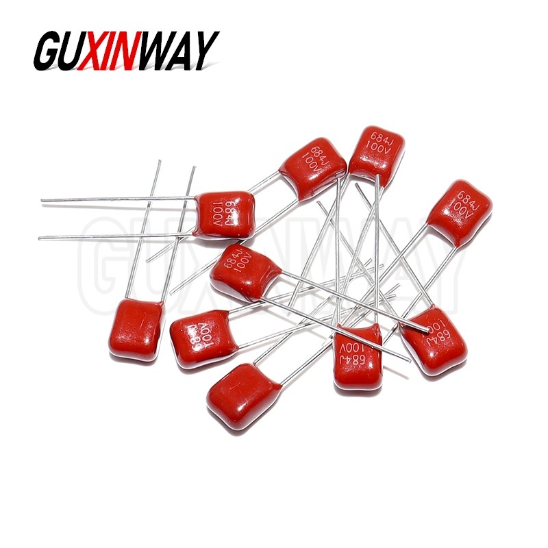10PCS 100V CBB Polypropylene Film Capacitor 102J 103J 104J 105J 221J 223J 224J 332J 471J 472J 473J 4