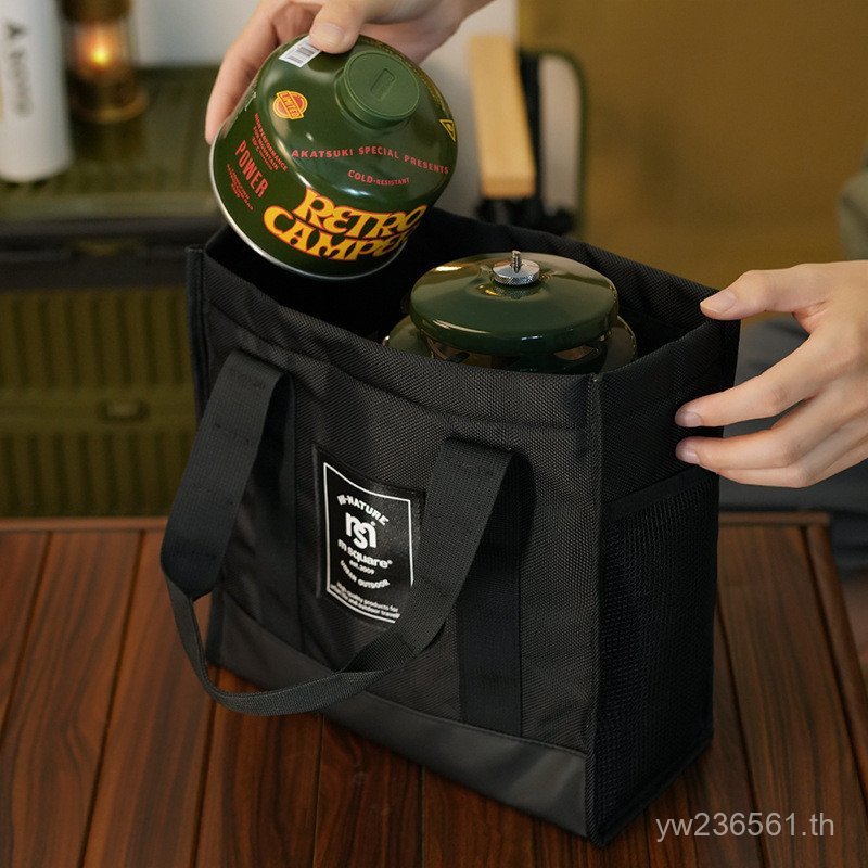 Xuefeng อุปกรณ์กลางแจ้งกระเป๋าญี่ปุ่น Dew GS600msquare Camping กระเป๋าเดินทางมือกระเป๋าเก็บแบบพกพา H